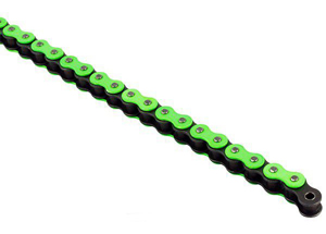 420 Hyper Reinforced 132 links - Green Fluo links