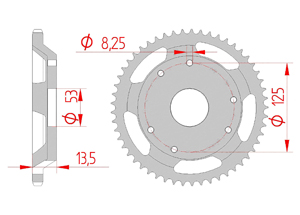 KIT STEEL DERBI SENDA 50 R / L 97-99 Reinforced O-ring