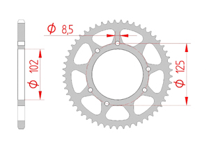 KIT STEEL DERBI SENDA 50 SM DRD 2002-2005 Reinforced O-ring