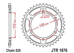 Rear sprocket Esjot