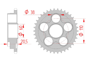 KIT STEEL DUCATI 748 STRADA / SP 95-98 Super Reinforced Xs-ring