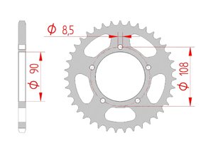 KIT STEEL DUCATI 750 PASO 1987-1990 Hyper Reinforced Xs-ring