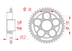 KIT STEEL DUCATI 800 MONSTER S2 R 2005-2008