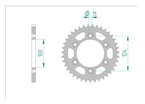 KIT STEEL DUCATI 851 STRADA BIPOSTO 1990-1992