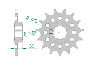 KIT STEEL DUC 848 EVO 07-13 FOR PCD2 #520 Super Reinforced Xs-ring