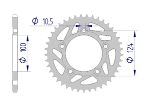 KIT ALU DUCATI 749 2003-2008