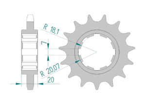 KIT ALU DUCATI 900 SD DARMAH 1979 Reinforced Xs-ring