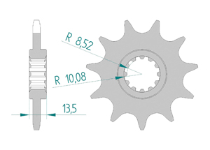 KIT ALU FANTIC 245/247 KRO 89-90 Standard