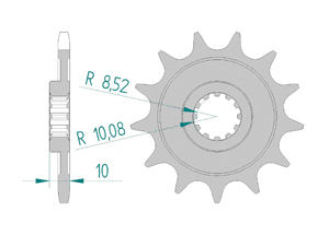 KIT ALU HUSQVARNA WR 125 1998-2013 Reinforced Xs-ring