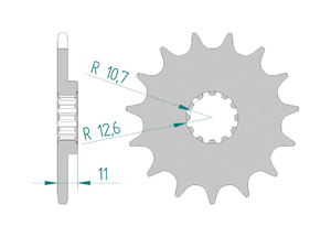 KIT ALU HUSQVARNA WR 250 1999-2000 Reinforced