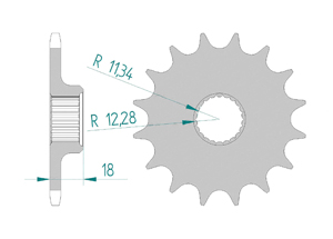 KIT STEEL LAVERDA 750 STRIKE 1998-2001