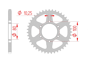 KIT STEEL LAVERDA 750 STRIKE 1998-2001