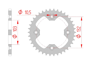 KIT STEEL ATV KTM 450 SX 2008-2013 Super Reinforced Xs-ring