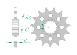 KIT STEEL KTM 950 SUPERMOTO 05-08