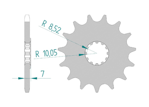 KIT STEEL RIEJU 50 RS1