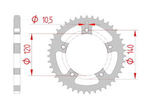 KIT STEEL TRIUMPH 600 TT/SPEED FOUR