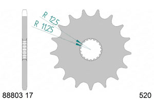 Front sprocket #520