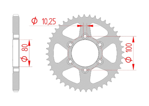 KIT STEEL VOXAN 1000 CAFE RACER 1999-2008