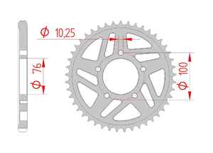 KIT STEEL VOXAN 1000 CHARADE 2005-2008