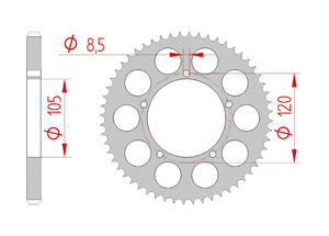 KIT STEEL SACHS 125 ZZ