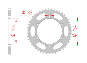 KIT STEEL BMW 650 X - CHALLENGER 2007-2008 Reinforced Xs-ring