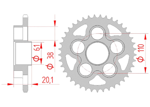 KIT STEEL MV AGUSTA 750 F4 2000 Hyper Reinforced Xs-ring