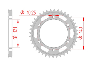 KIT STEEL MORINI 1200 CORSARO 2006 Super Reinforced Xs-ring