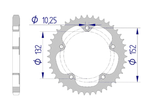 KIT ALU MV AGUSTA 910 BRUTALE 2005-2008 Hyper Reinforced Xs-ring