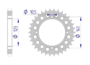 KIT STEEL LAVERDA 1000