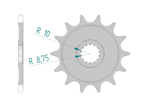 KIT STEEL GAS-GAS 125 SM 2002-2005 Reinforced Xs-ring