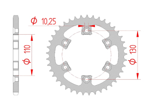 KIT STEEL GAS-GAS 300 WILD 2T 04-05 Reinforced Xs-ring