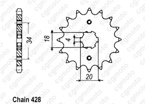 Kit Honda Cb 125 Td Jc06