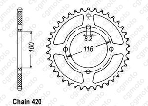 Kit Kawasaki Kx 80 Grandes Roues