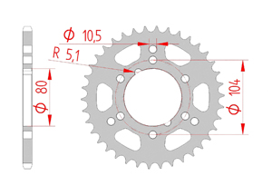 KIT STEEL POLARIS 250 TRAIL BOSS 1991-1993 Reinforced Xs-ring