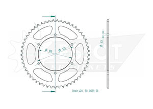 Rear sprocket Esjot