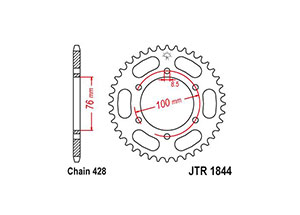 Rear sprocket Esjot