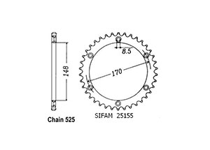 Esjot Front Sprocket