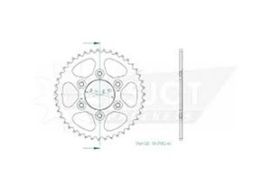 Rear sprocket Esjot