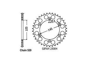 Esjot Front Sprocket