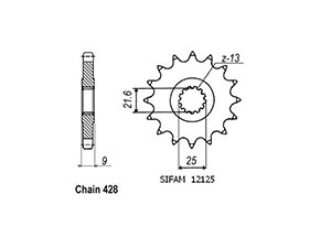 Esjot Rear Sprocket