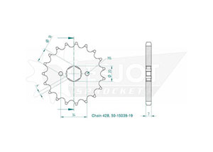 Front sprocket Esjot