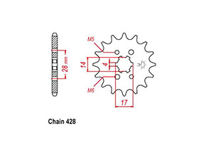 Esjot Rear Sprocket