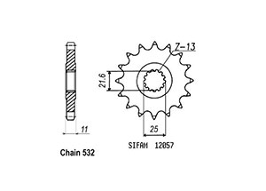 Esjot Rear Sprocket