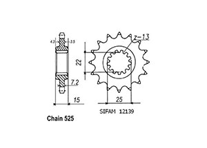 Esjot Rear Sprocket