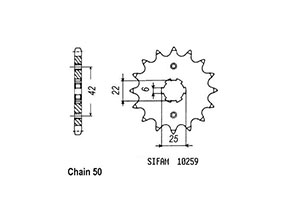 Esjot Rear Sprocket