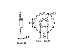 Esjot Rear Sprocket