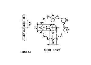 Esjot Rear Sprocket