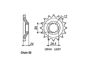 Esjot Rear Sprocket