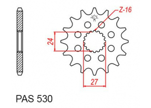 Front sprocket Esjot