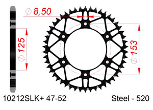 KIT STEEL SLK HONDA CRF 250 RX 2019 MX reinforced